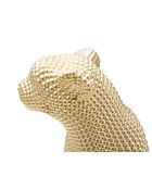 Luipaard goud - 23x15,5x29 cm