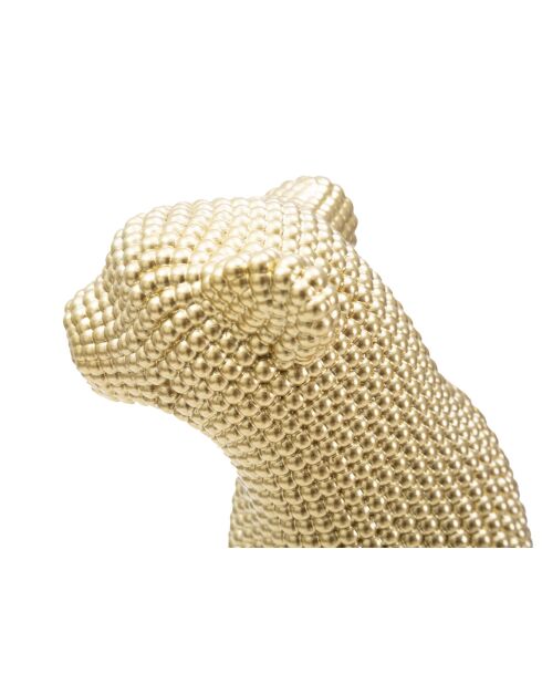 Luipaard goud - 23x15,5x29 cm