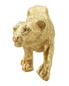 Golden Shant Leopard - 89x21x33 cm