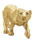 Golden Shant Leopard - 89x21x33 cm