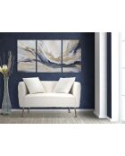 Ensemble de 3 Tableaux Pz - 45x2,7x80-60x2,7x80 cm