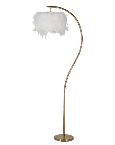 Lampadaire Semi-Arc doré - 60x33x170 cm