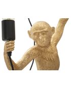 Applique Murale Monkey dorée - 32x32x64 cm