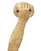 Applique Murale Monkey dorée - 32x32x64 cm