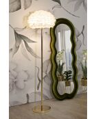 Lampadaire à Plumes Slim Blanc - 43x170 cm