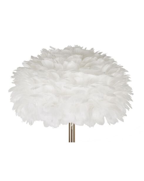 Lampadaire à Plumes Slim Blanc - 43x170 cm