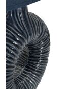 Lampe de table Seta bleue - 28,5x15x43 cm