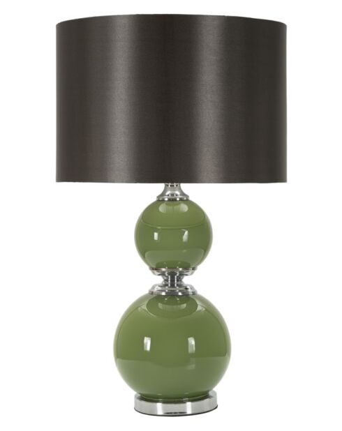 Lampe de table Eva Deux vert/noir - 38x65 cm