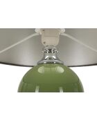Lampe de table Eva Deux vert/noir - 38x65 cm
