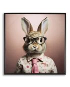 Cuadro lacado con marco Rabbit Cornice - 62.5x2.8x62.5 cm