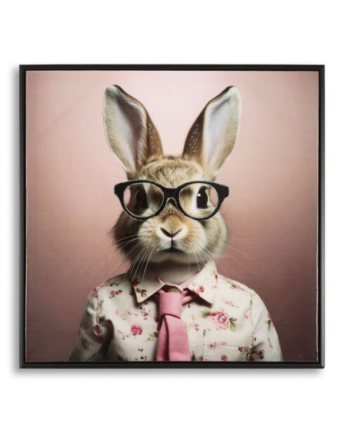 Cuadro lacado con marco Rabbit Cornice - 62.5x2.8x62.5 cm