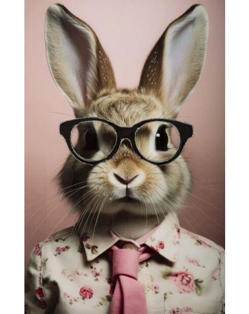 Cuadro lacado con marco Rabbit Cornice - 62.5x2.8x62.5 cm