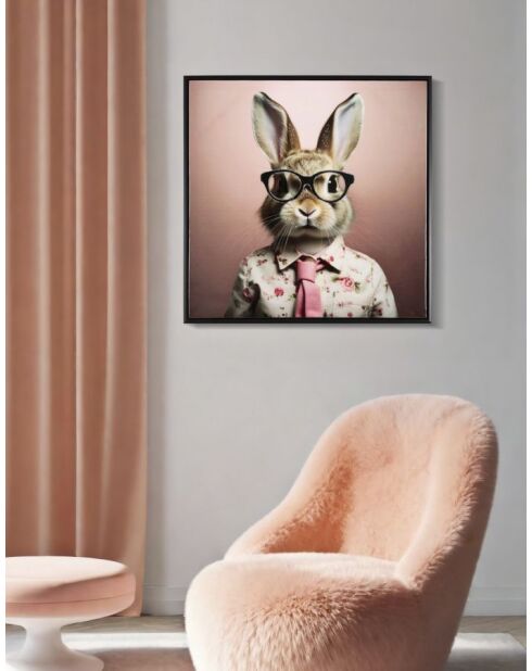 Cuadro lacado con marco Rabbit Cornice - 62.5x2.8x62.5 cm