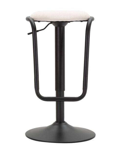 Destiny barkruk met stoelverhoger wit - 41x61x83 cm