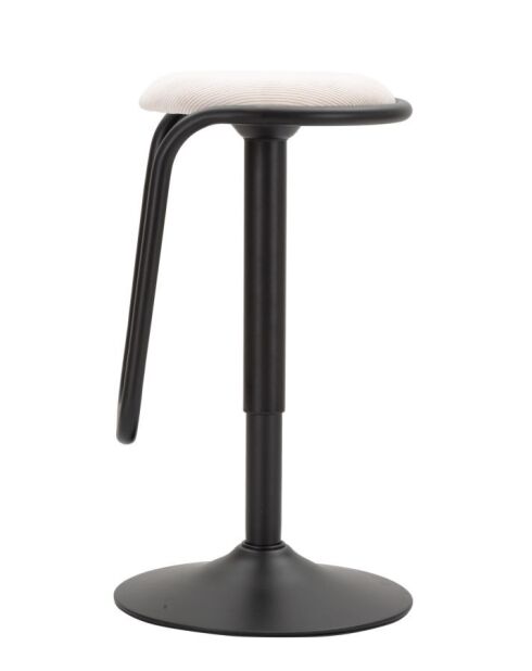 Destiny barkruk met stoelverhoger wit - 41x61x83 cm