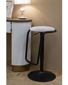 Destiny barkruk met stoelverhoger wit - 41x61x83 cm