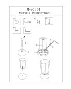 Destiny barkruk met stoelverhoger wit - 41x61x83 cm