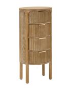 Petite commode Goteborg brune - 38x33,5x82 cm