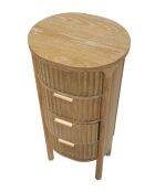 Petite commode Goteborg brune - 38x33,5x82 cm