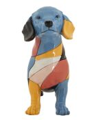 Rubí para perros multicolor - 32,5 x 9,7 x 20,5 cm