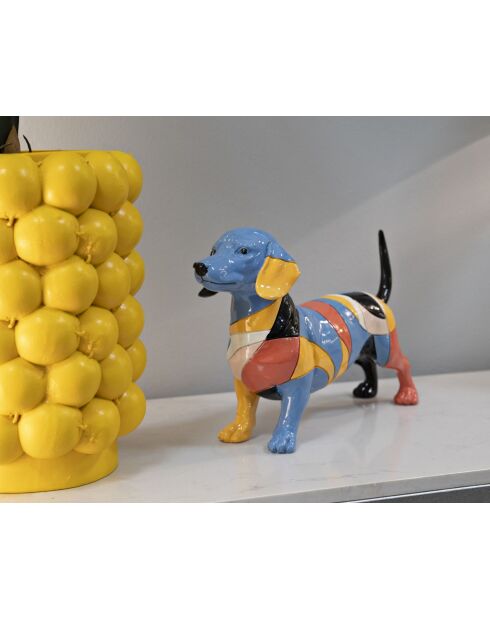 Rubí para perros multicolor - 32,5 x 9,7 x 20,5 cm