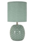 Lampe de table Ponts Turquoise - 14x27 cm