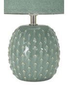 Lampe de table Ponts Turquoise - 14x27 cm