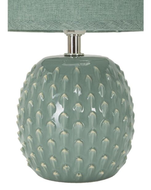 Lampe de table Ponts Turquoise - 14x27 cm