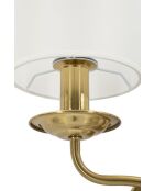 Applique Murale Zagreb dorée - 35,5x17x43 cm