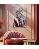 Cuadro con marco - 82x4,5x122 cm