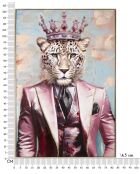 Cuadro con marco - 82x4,5x122 cm