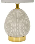 Lampe de table Flavi grise - 15x30,5 cm