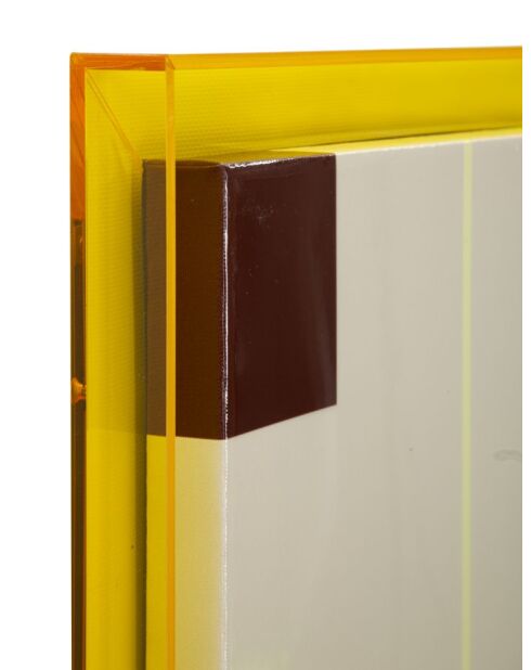 Impression sur toile laquée avec cadre - 60x3,3x80 cm