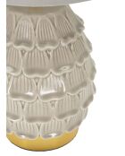 Lampe de table Pigny crème - 15x30,5 cm