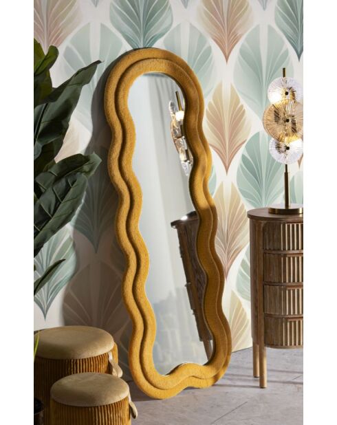 Miroir Teddy Moutarde - 60x4x160 cm