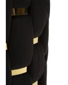 2 schwarze Shelter Hocker mit Stauraum