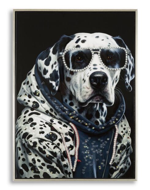 Cuadro lacado con marco - 53x3x73 cm