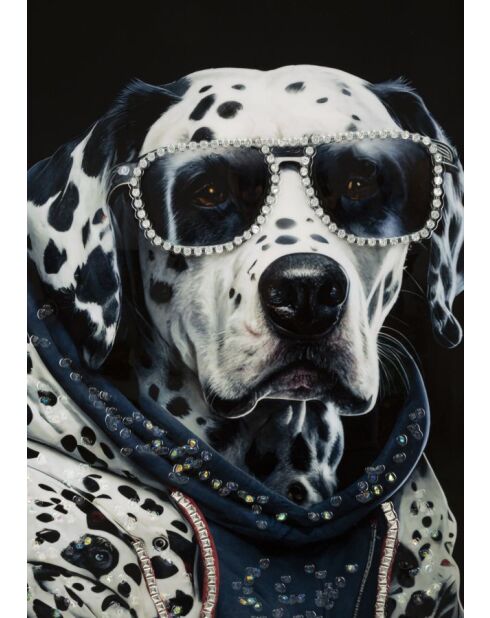 Cuadro lacado con marco - 53x3x73 cm