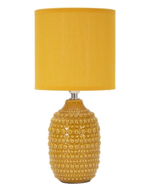 Lampe de table Moutarde - 15x30,5 cm