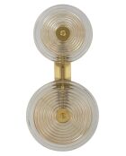 Applique Murale Venise dorée - 25x10x52 cm