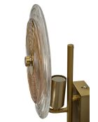 Applique Murale Venise dorée - 25x10x52 cm