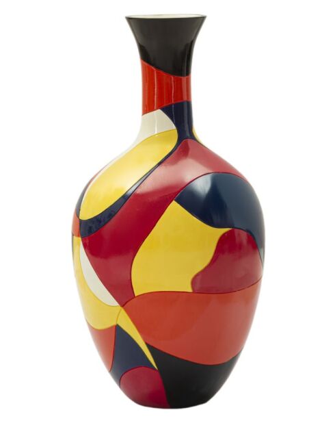 Vase en Résine multicolore - 29x59 cm