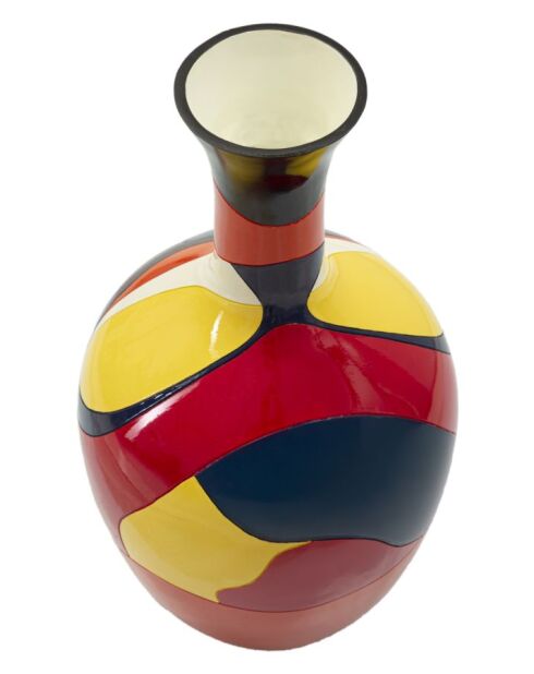 Vase en Résine multicolore - 29x59 cm