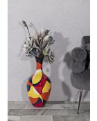 Vase en Résine multicolore - 29x59 cm