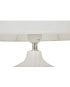 Lampe de Table Seta Blanche - 28,5x15x43 cm