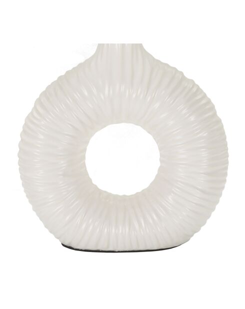 Lampe de Table Seta Blanche - 28,5x15x43 cm