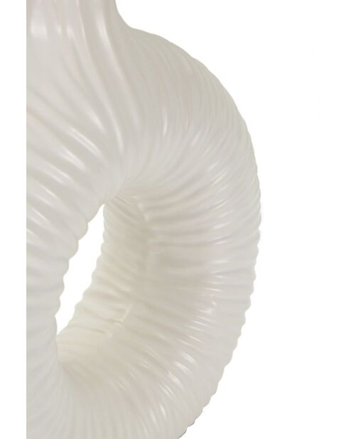 Lampe de Table Seta Blanche - 28,5x15x43 cm