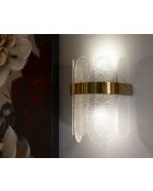 Applique Murale Grise - 20x14x28 cm