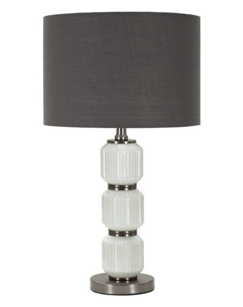 Lampe de table Lumine Trois blanc/gris - 32,5x57 cm