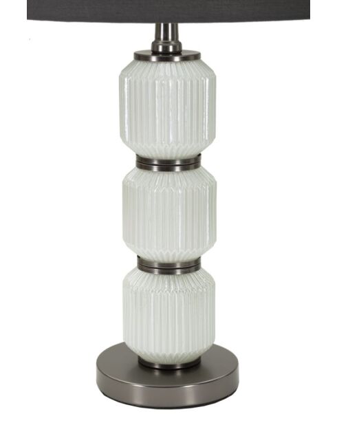 Lampe de table Lumine Trois blanc/gris - 32,5x57 cm